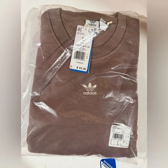 Adidas Oversized Crewneck Sweatshirt - Picture 3 of 4